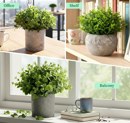 3 Pack Mini Plants Artificial Plants