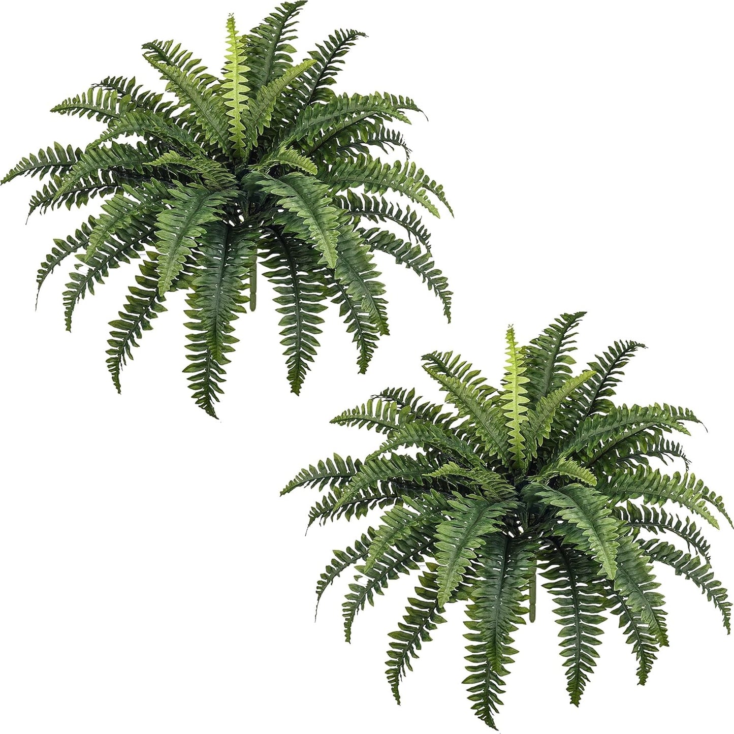 35"Ferns Artificial Bush Plants Large