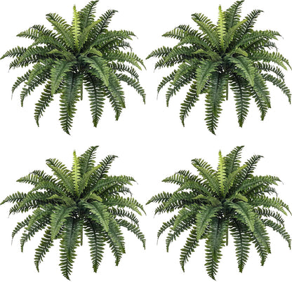 35"Ferns Artificial Bush Plants Large